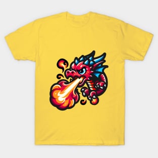 Dragon all fired up T-Shirt